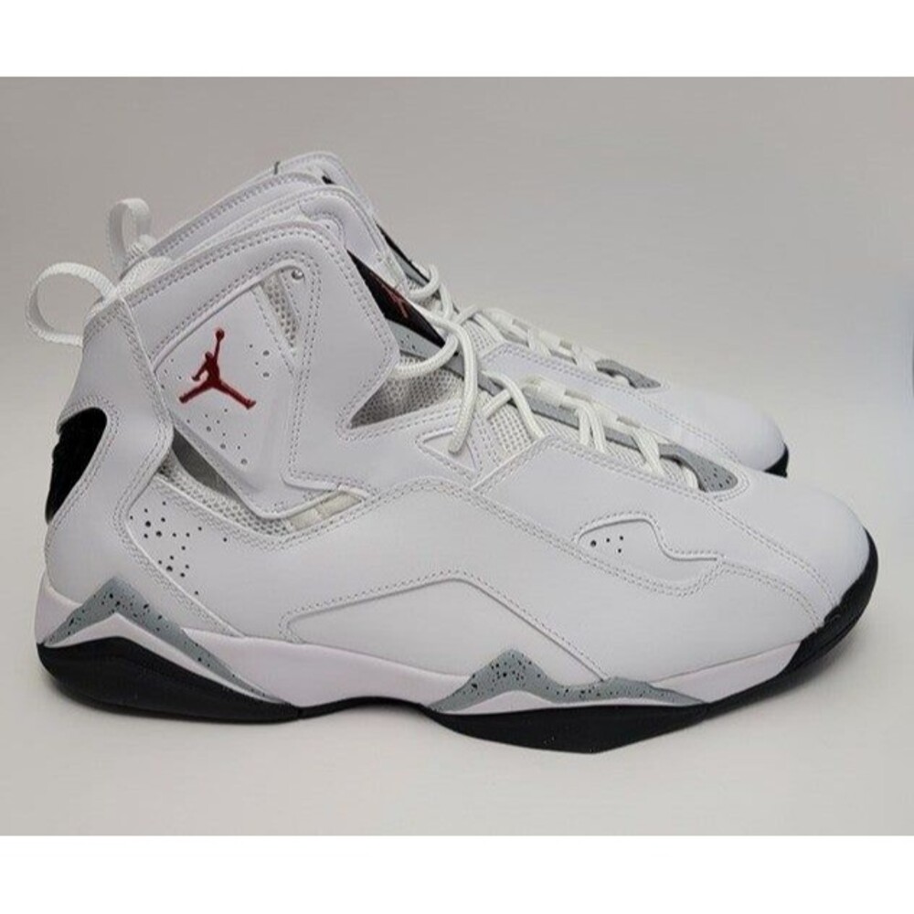 Nike Air Jordan True Flight Shoes White Sneakers Size Men's 10 342964-104 11.5W